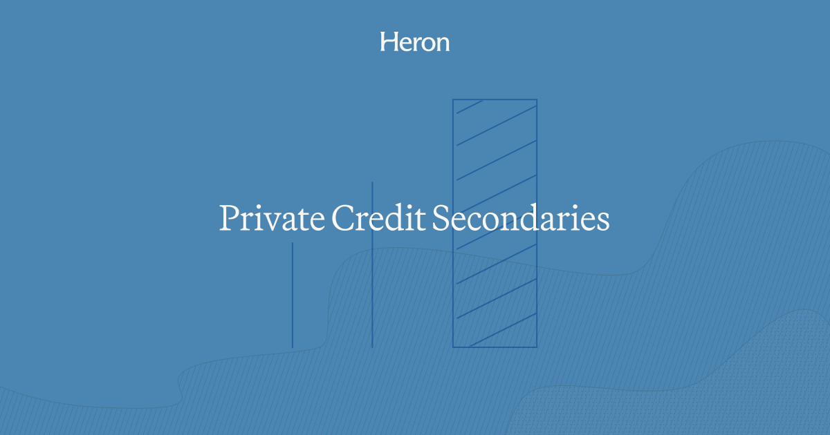 Why Private Credit Secondaries are the First Choice for Many Investors